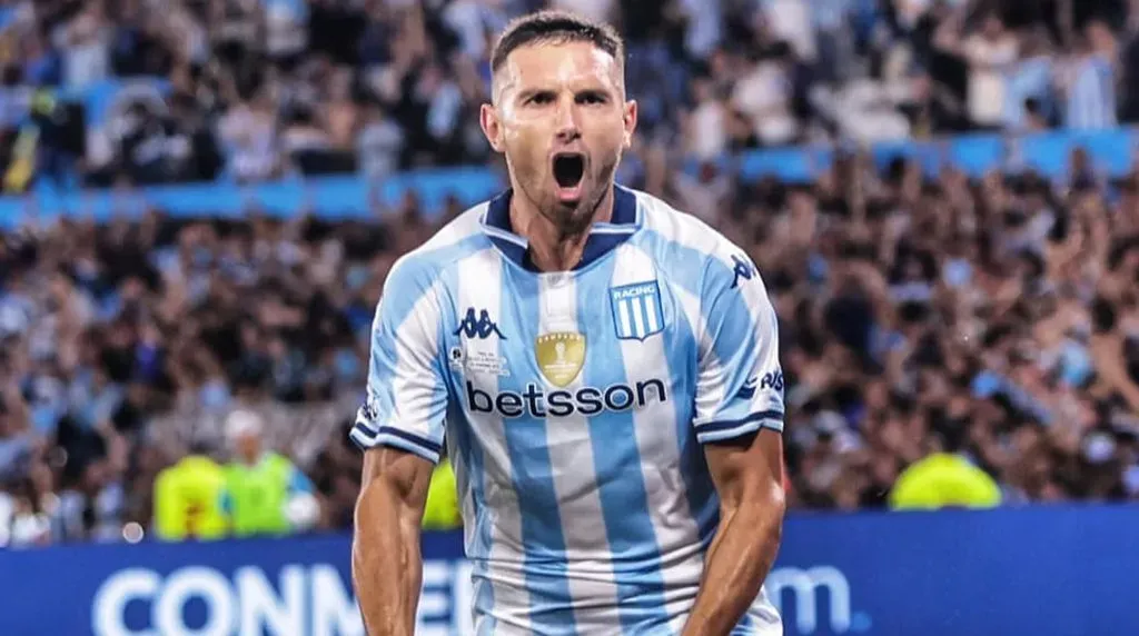Maravilla Martínez, el goleador de Racing.