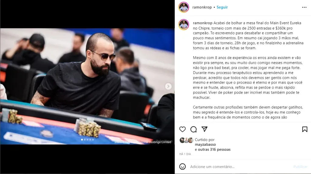 Foto: Reprodução Instagram @ramonkrop