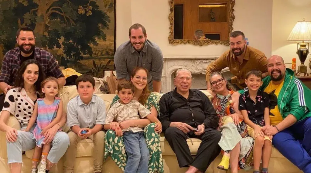 Silvio Santos e família – Foto: Instagram Cintia Abravanel