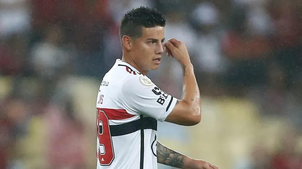 James anotó un gol en su primera temporada con Sao Paulo. (Foto: Getty Images)