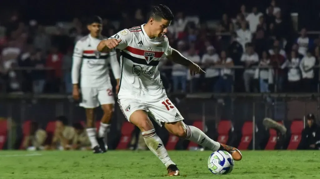 James Rodríguez ya suma dos goles con Sao Paulo. (Foto: Imago)