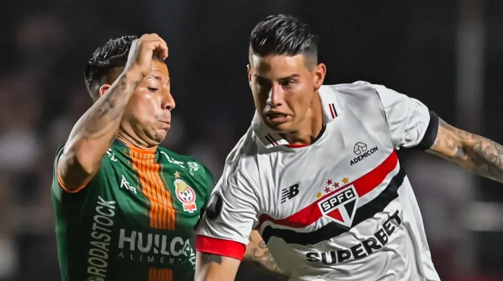 James suma dos partidos como titular en la Copa Libertadores. (Foto: Imago)