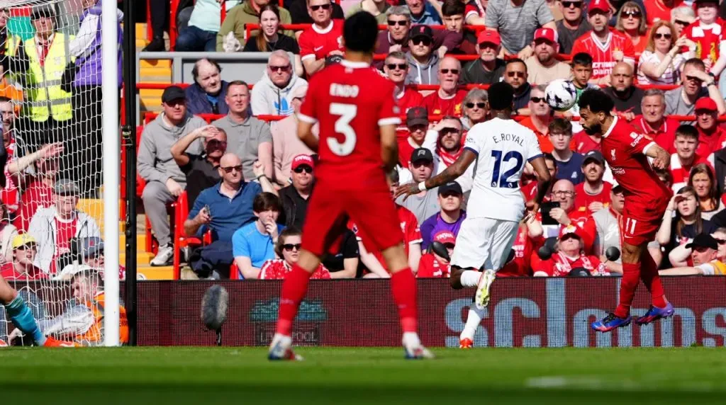 El gol de Salah en Liverpool vs Tottenham. (Foto: Imago)