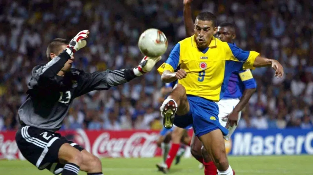 Víctor Aristizábal anotó 16 goles con la Selección Colombia. (Foto: Imago)