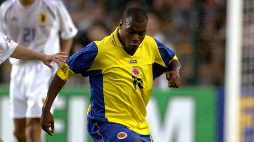 Eudalio Arriaga con Colombia en la Copa Confederaciones 2003. (Foto: Imago)