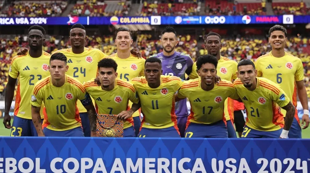 La formación titular de Colombia vs Panamá. (Foto: Getty Images)