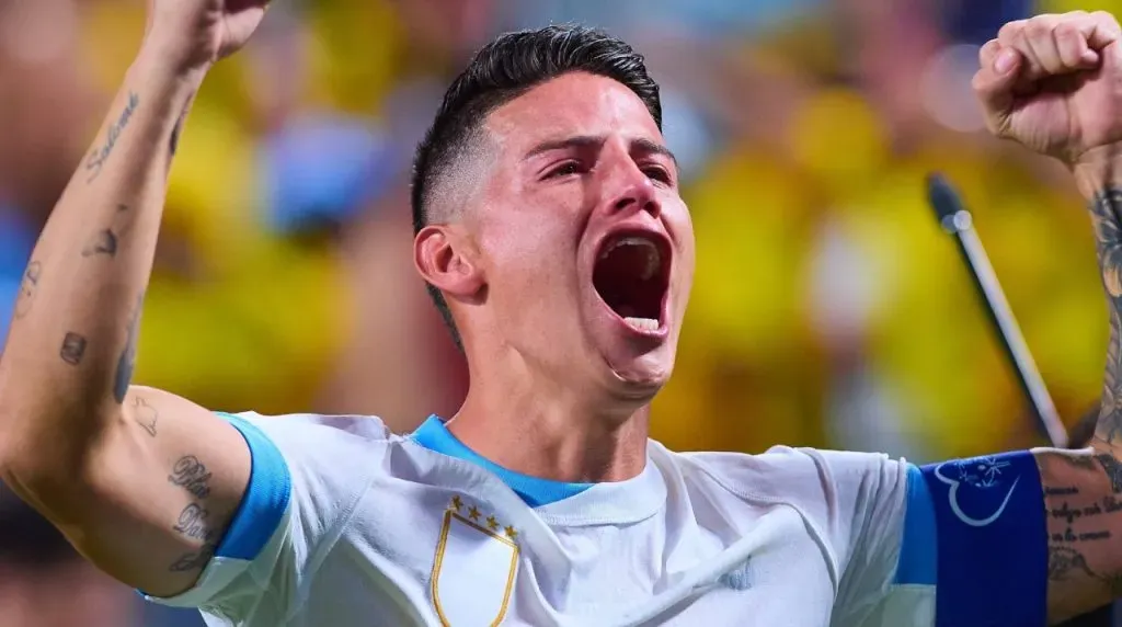 James dio una asistencia en Colombia vs Uruguay. (Foto: Imago)