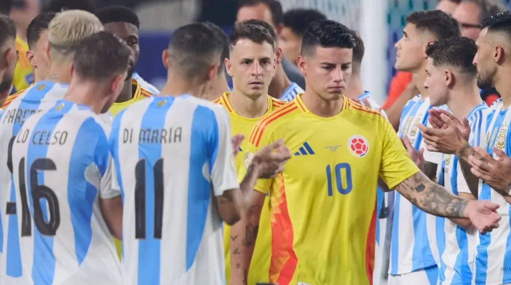 Argentina reconoció a Colombia en la final de Copa América. (Foto: Imago)