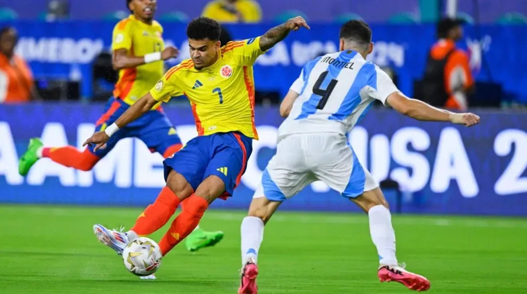 Díaz jugó 105 minutos en la final de la Copa América. (Foto: Imago)
