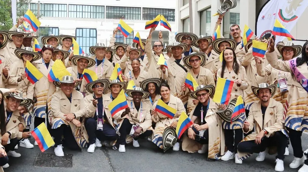 Así apareció Colombia en la Inauguración de los JJ.OO Bolavip Colombia