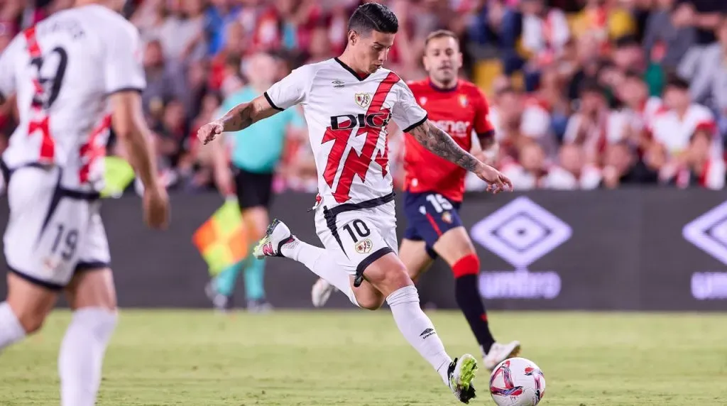 James en Rayo Vallecano vs. Osasuna. (Foto: Imago)