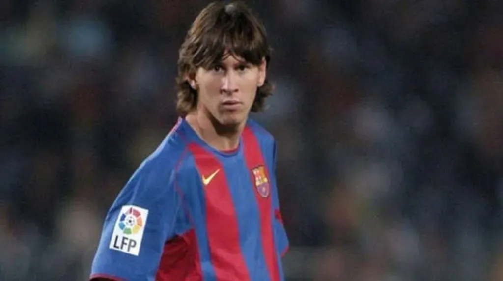 Lionel Messi in 2004 (Getty Images)