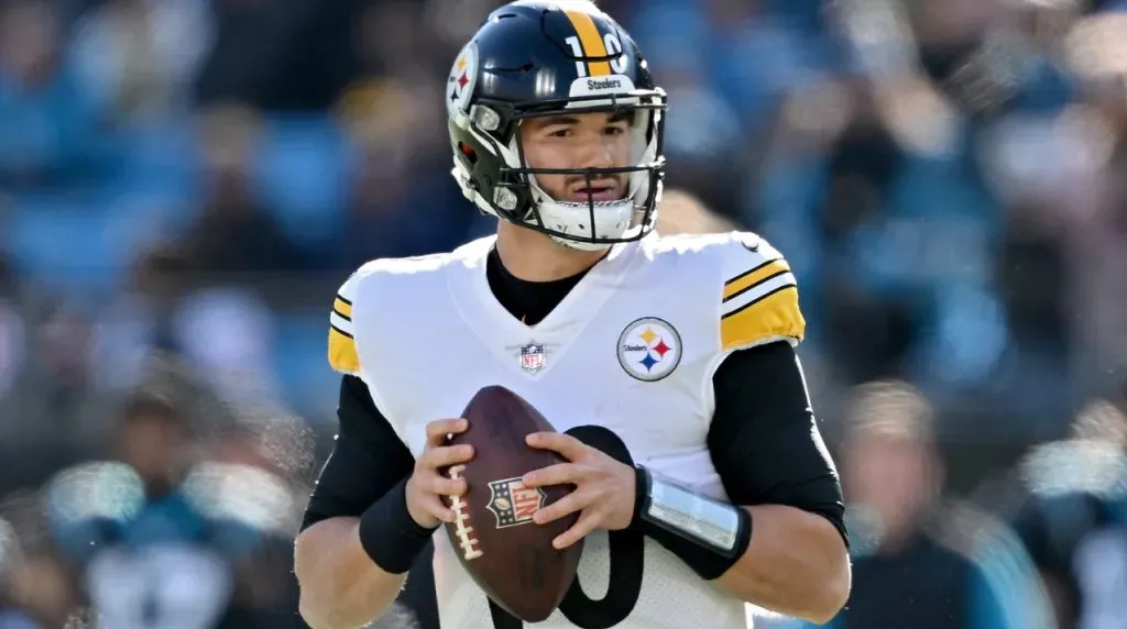 Mitch Trubisky arrived in Pittsburgh as a free agent