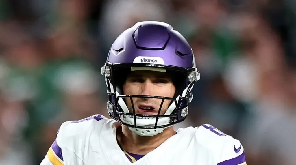Kirk Cousins of the Vikings during the lost in Week 2