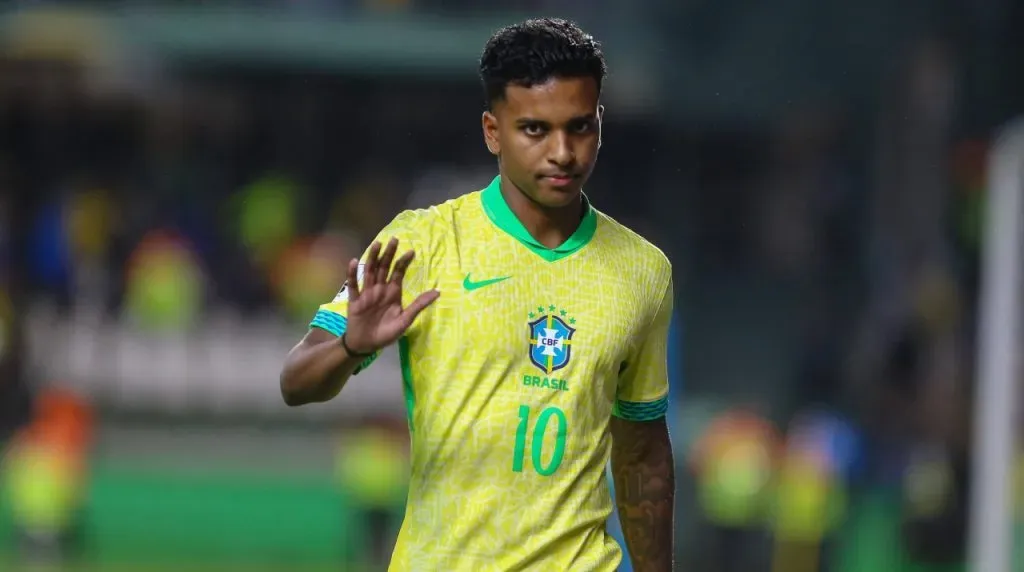 Rodrygo with Brazil