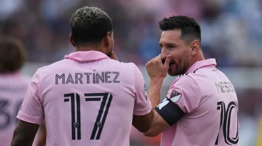 Josef Martínez y Messi dejarán de ser compañeros en el 2024. (Foto: Mitchell Leff/Getty Images)