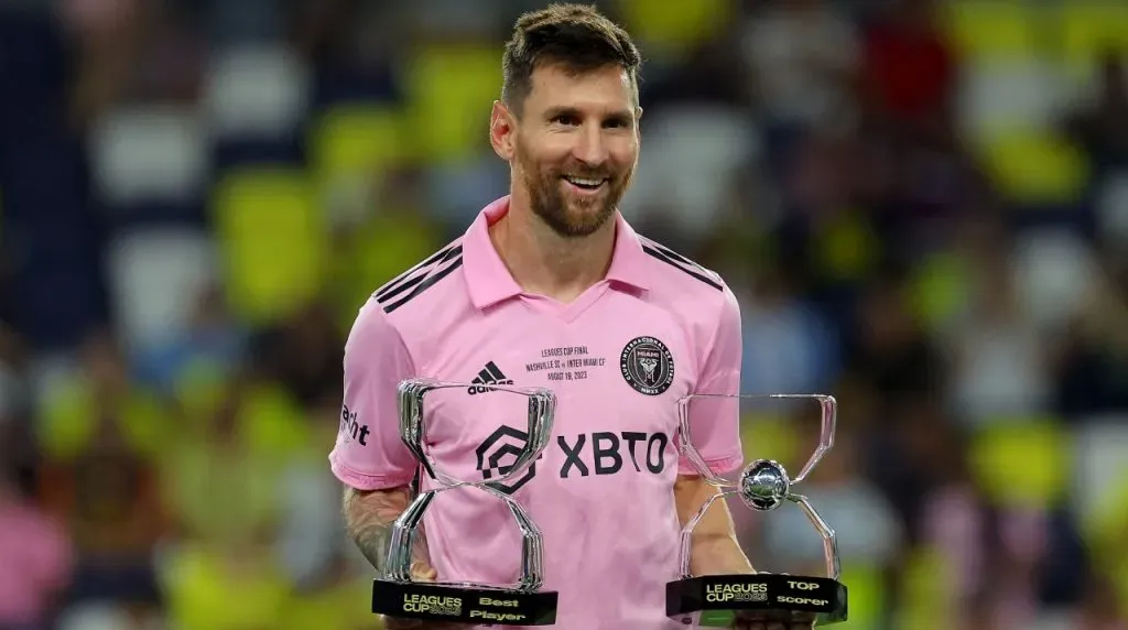 Lionel Messi fue el MVP en la Leagues Cup 2023. (Foto: Getty Images)