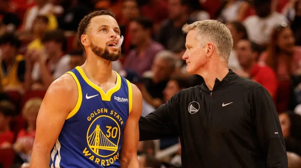 Curry y Kerr llevan 4 títulos en Golden State Warriors. (Foto: Getty Images)