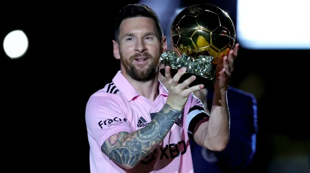 Messi gano su octavo Balón de Oro como jugador de Inter Miami. (Foto: Getty Images)