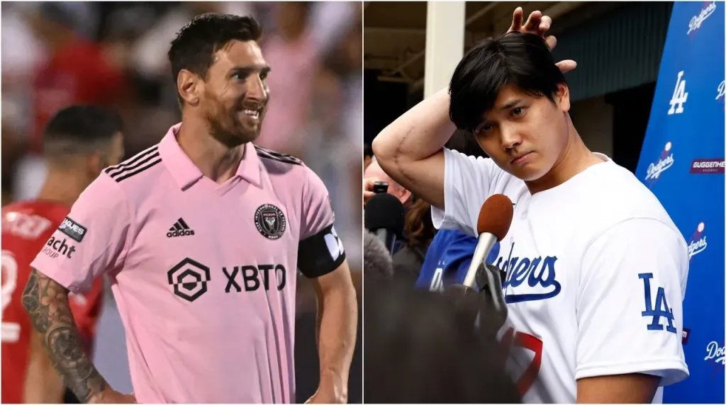 Lionel Messi y Shohei Ohtani.