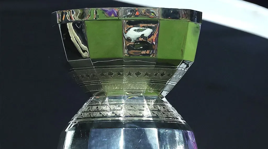 El trofeo que levantará el ganador de la Leagues Cup 2024 [Foto: Getty]