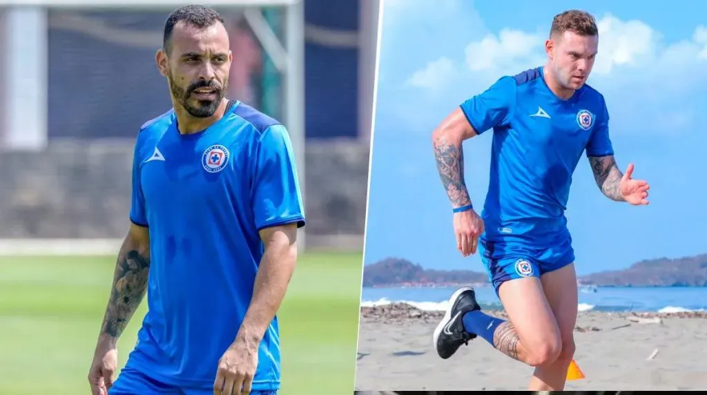 Moisés Vieira y Rodolfo Rotondi son la gran dupla de Cruz Azul (Oficial Cruz Azul)