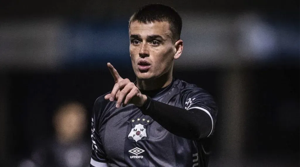 Nicolás Fonseca se prepara para jugar en River. (Foto: Prensa Montevideo Wanderers)