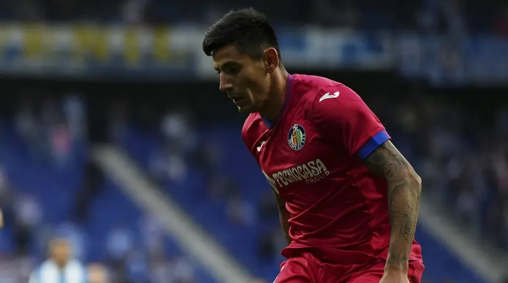 Fabrizio Angileri juega muy poco en el Getafe.