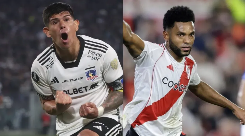 Colo Colo y River se ven las caras. Fotos: Imago.