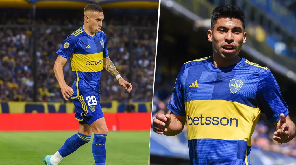 Briasco y Ramírez, cerca de irse de Boca. (Imago)