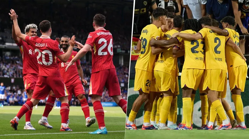 Liverpool y Barcelona, dos de los grandes ausentes en el Mundial de Clubes. Foto: Imago