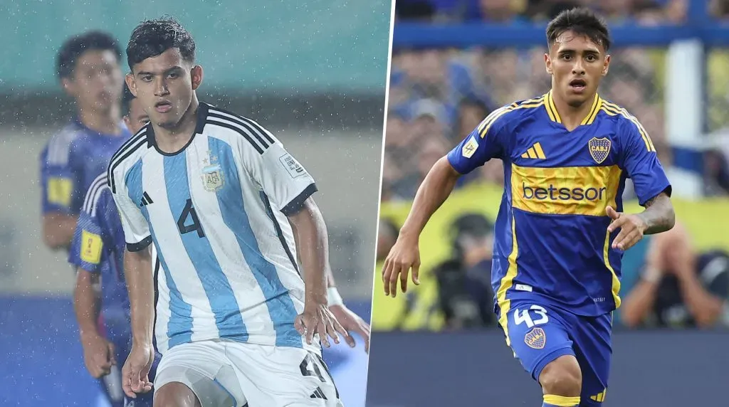 Gorosito y Milton Delgado fueron llamados para la Selección Argentina Sub 20. (IMAGO)