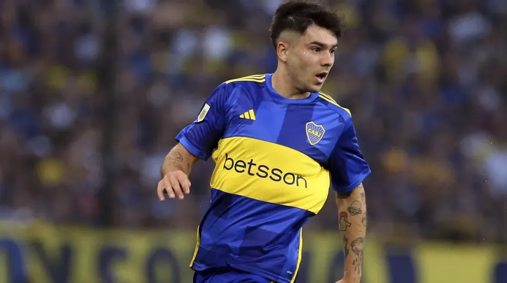 Lucas Blondel en Boca (Getty Images)