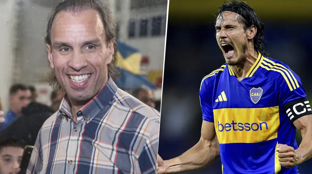 El Mono Navarro Montoya llenó de elogios a Edinson Cavani (Getty Images)