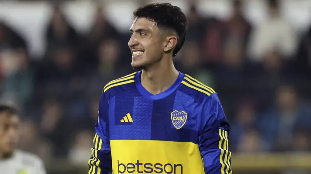 Mateo Mendia en Boca