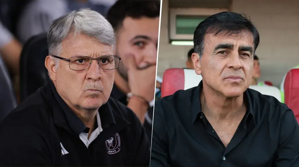 Gerardo Martino y Gustavo Quinteros, los candidatos en Boca. (Getty)