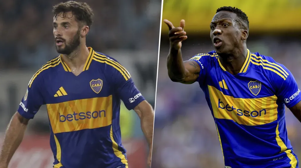 Marcelo Saracchi y Luis Advíncula en Boca (Getty Images)