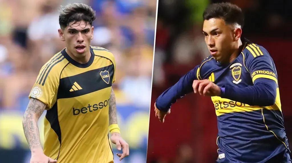 Palacios y Velasco fueron reprobados por el hincha de Boca. (Getty Images)