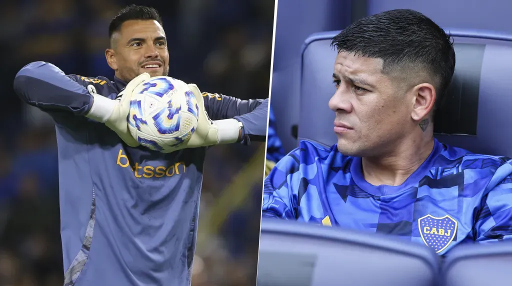 Marcos Rojo y Sergio Romero no serán tenidos en cuenta en Boca (Getty Images)