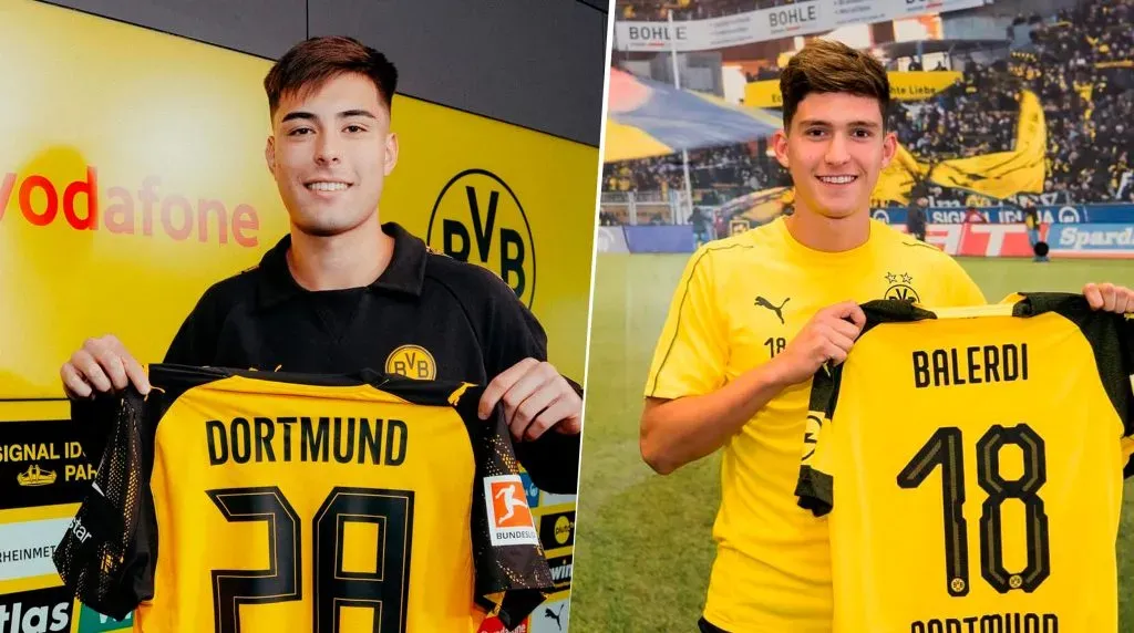 Anselmino llega al Borussia Dortmund a los 20 años al igual que Balerdi. (Instagram)