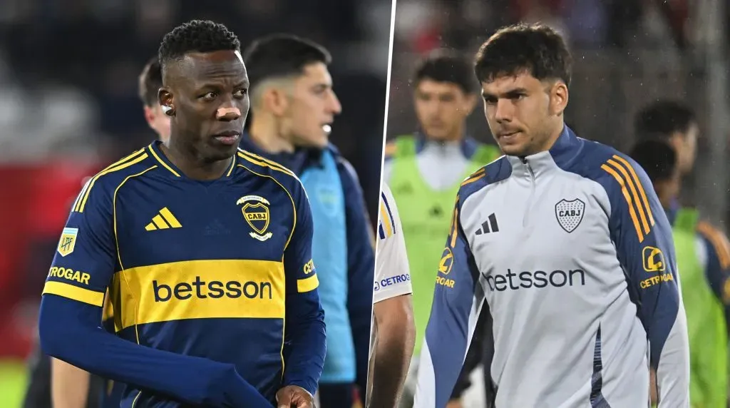 Advíncula y Blondel, con chances de salir de Boca. (Getty)