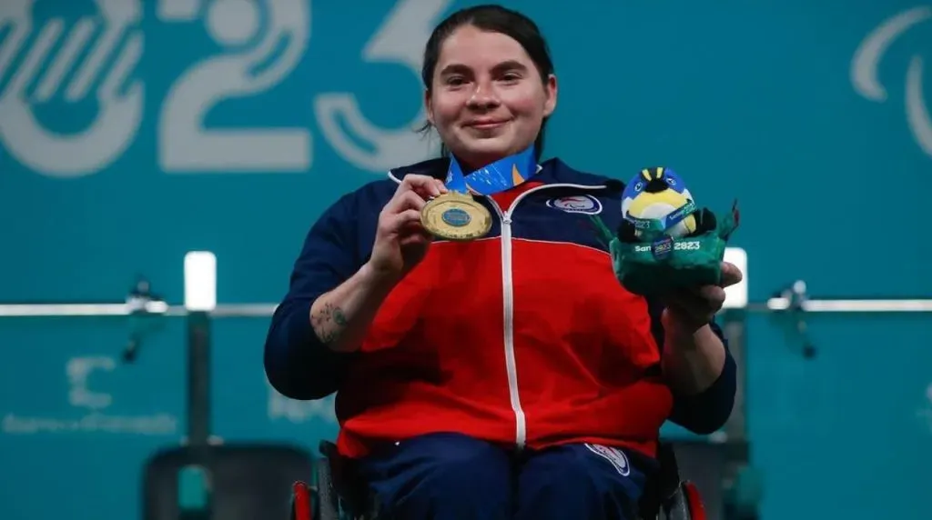 Camila Campos logra la tercera medalla de su carrera en Juegos Parapanamericanos.