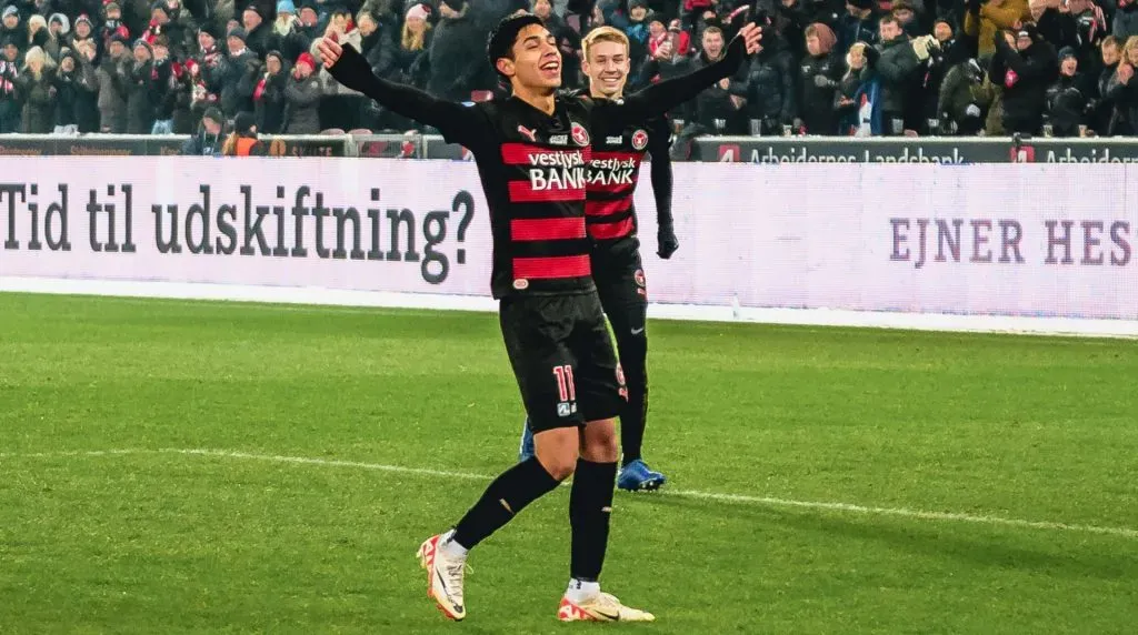 Darío Osorio en Midtjylland