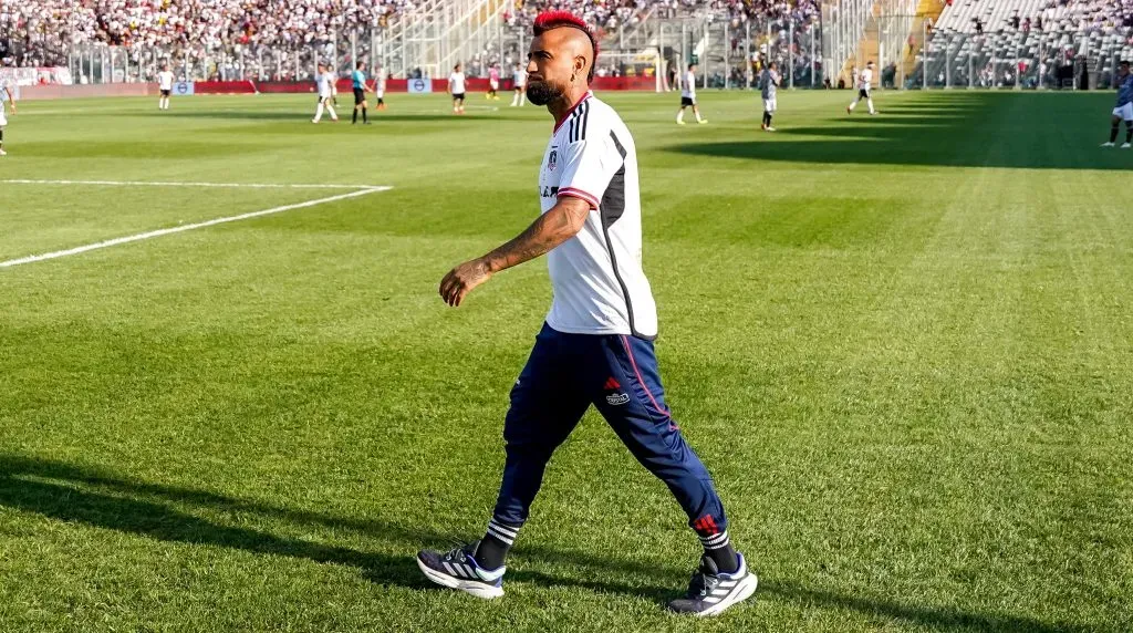 Se espera que Arturo Vidal vuelva a Colo Colo para ser titular en el equipo de Jorge Almirón. | Foto: Guillermo Salazar.