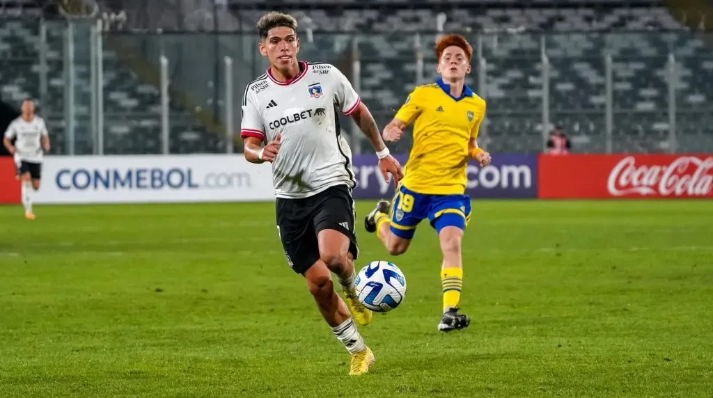 Boca Juniors no se rinde en su afán de fichar a Carlos Palacios de Colo Colo. | Foto: Guillermo Salazar.