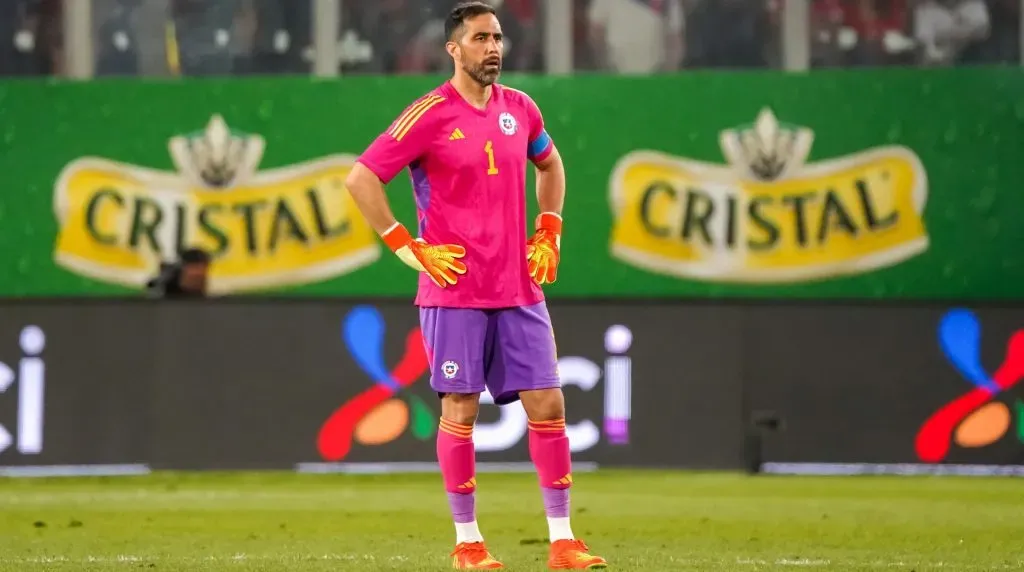 Claudio Bravo complicó su retorno a la selección chilena. Foto: Guille Salazar, RedGol.