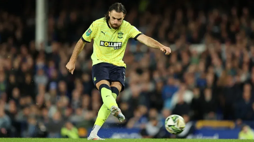 Ben Brereton Díaz puede volver a sumar minutos en Southampton esta semana. Foto: IMAGO.