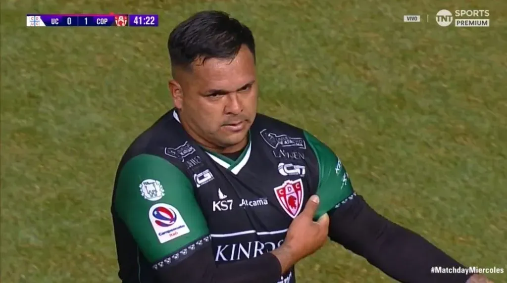 Nicolás Vargas y su último paso por Copiapó.