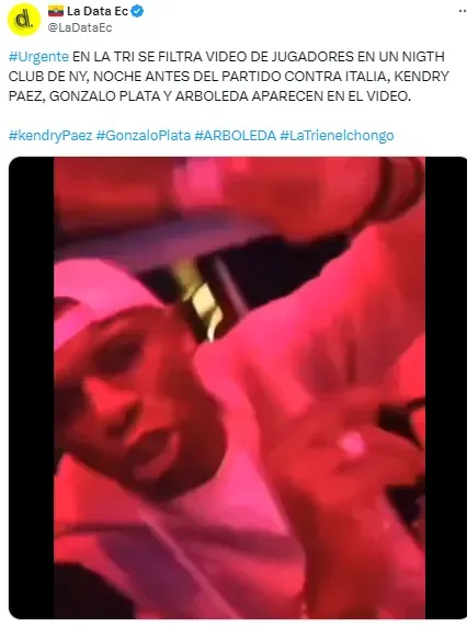 Vídeo de Arboleda em boate nos Estados Unidos viraliza nas redes sociais | Foto: Reprodução