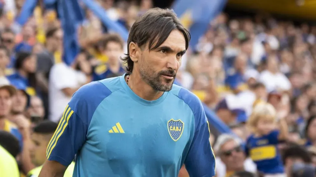 Diego Martínez, entrenador de Boca (IMAGO).